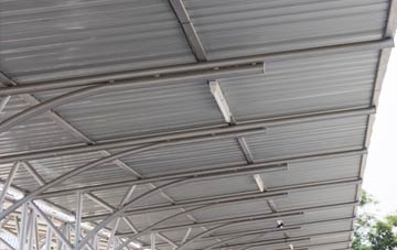 installing Blaenbedw Fawr metal roofing